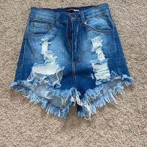Booty Jean shorts